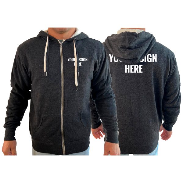 Moreno Brazilian Jiu Jitsu Academy Sherpa Lined Zip-Up Hoodie #537 B Discount - Image 3