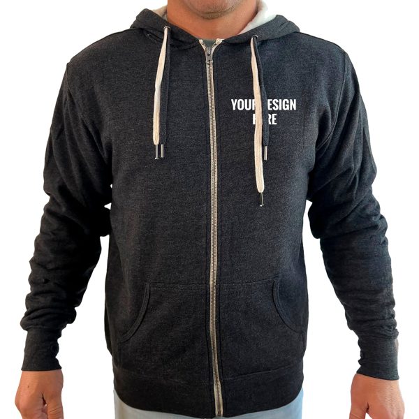Mountain Rollerz Jiu-Jitsu Academy Sherpa Lined Zip-Up Hoodie #1134 B Cheap - Image 4