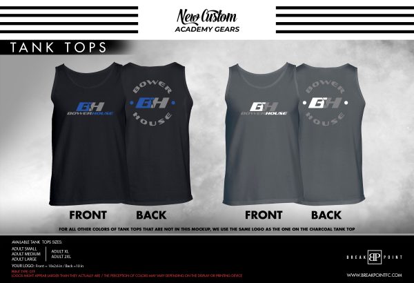 Bowerhouse MMA Academy Tank Tops #1337 C (Other Colors) Sale