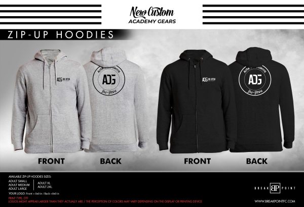 Arte De Guerra Academy Zip-Up Hoodies #1328 B Online now