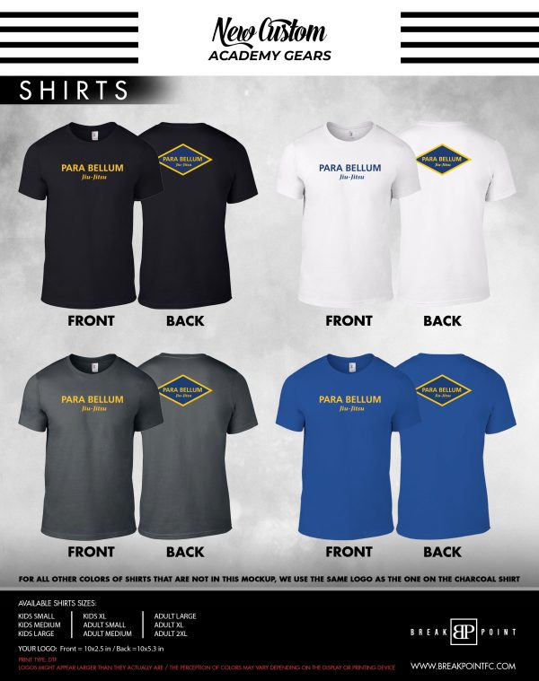 Northern Kentucky Martial Arts Academy Shirts #410 B Supply