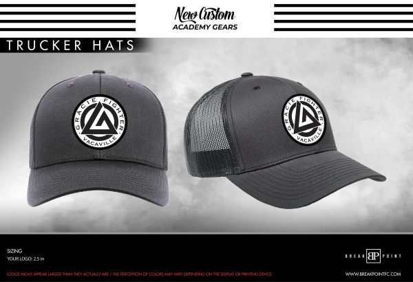 Team Alpha Brazilian Jiu Jitsu Academy Trucker Hat #1366 Sale