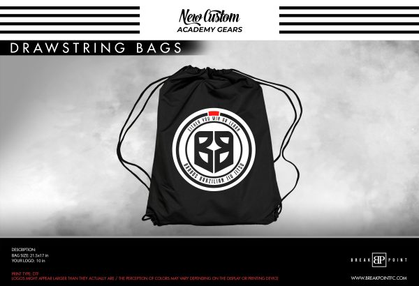 Brabos BJJ Academy Drawstring Bags #1353 Online