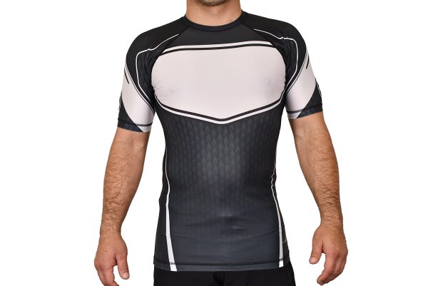 AKA Monterey Bay Academy Rash Guards Black White #970 A For Discount - Image 3