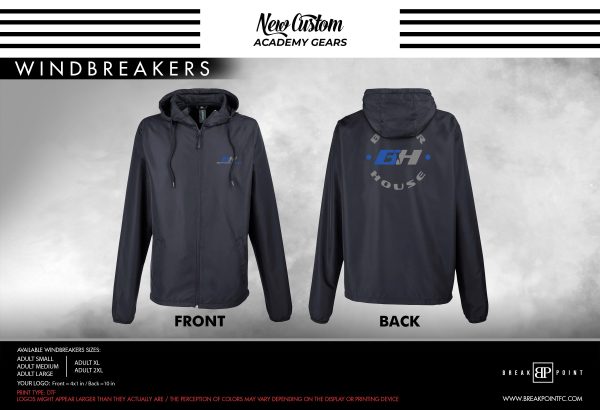 Bowerhouse MMA Academy Windbreaker #1337 B Sale