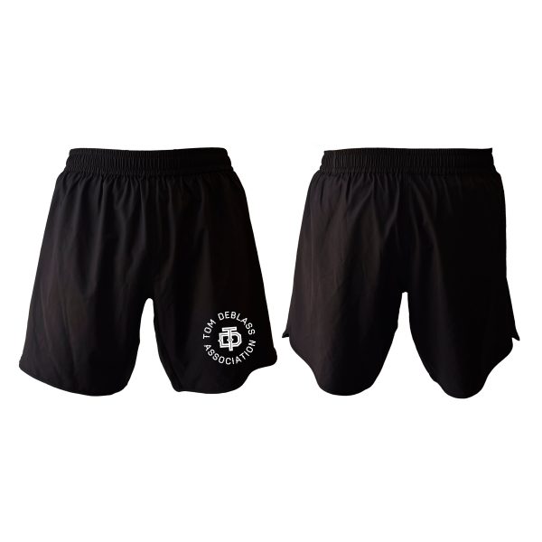 Tom DeBlass Association All Black Custom Shorts 2.0 For Cheap