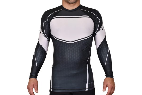 AKA Monterey Bay Academy Rash Guards Black White #970 A For Discount - Image 2